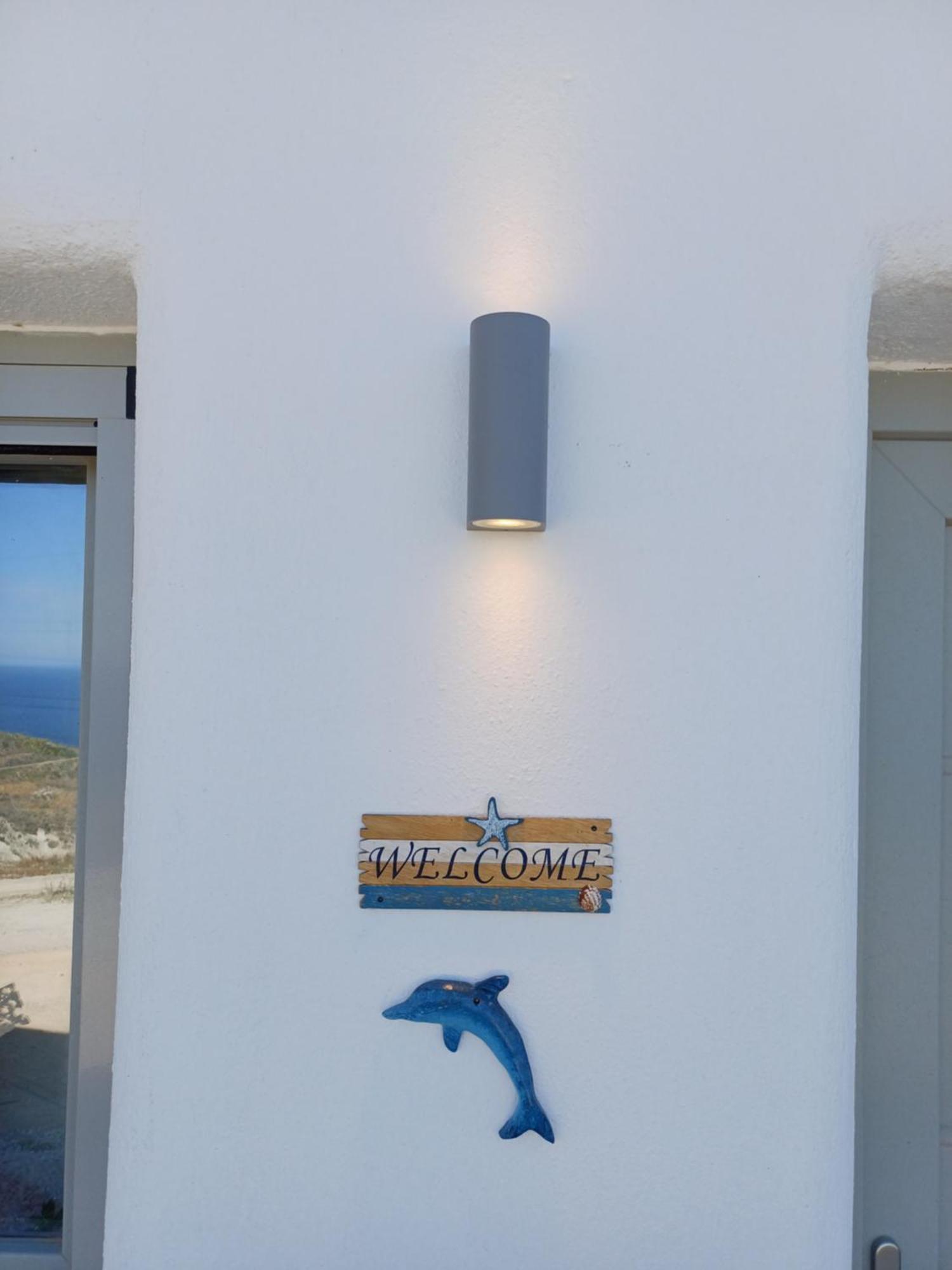 דירות אויה 'Nektarios' Cycladic House With Sunrise And Sea View!! מראה חיצוני תמונה