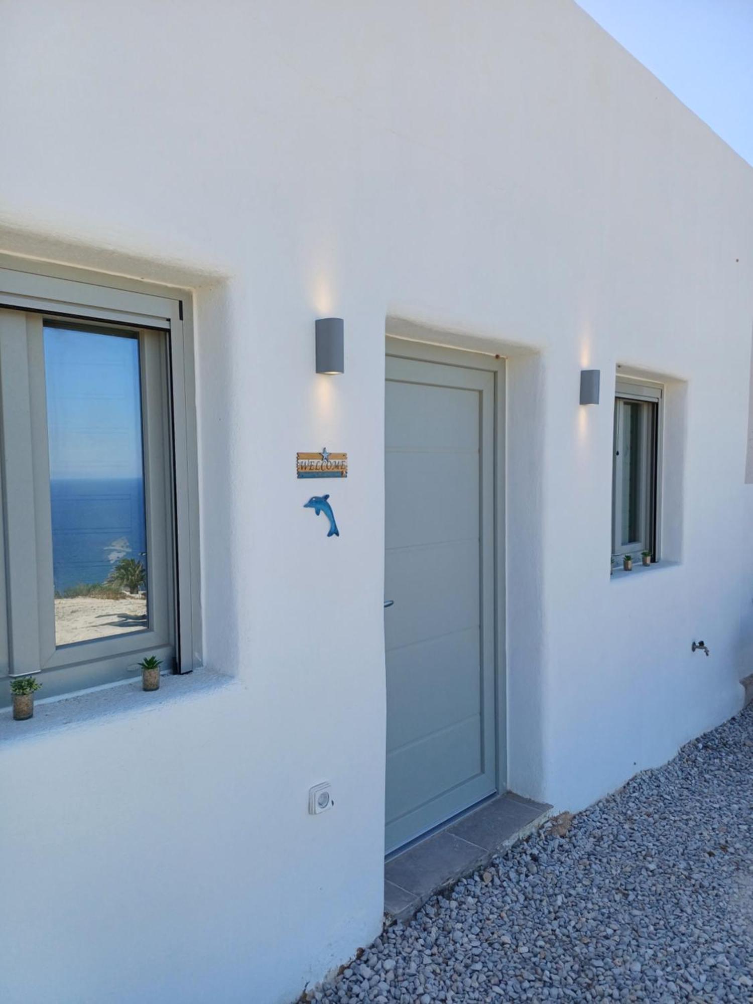 דירות אויה 'Nektarios' Cycladic House With Sunrise And Sea View!! מראה חיצוני תמונה