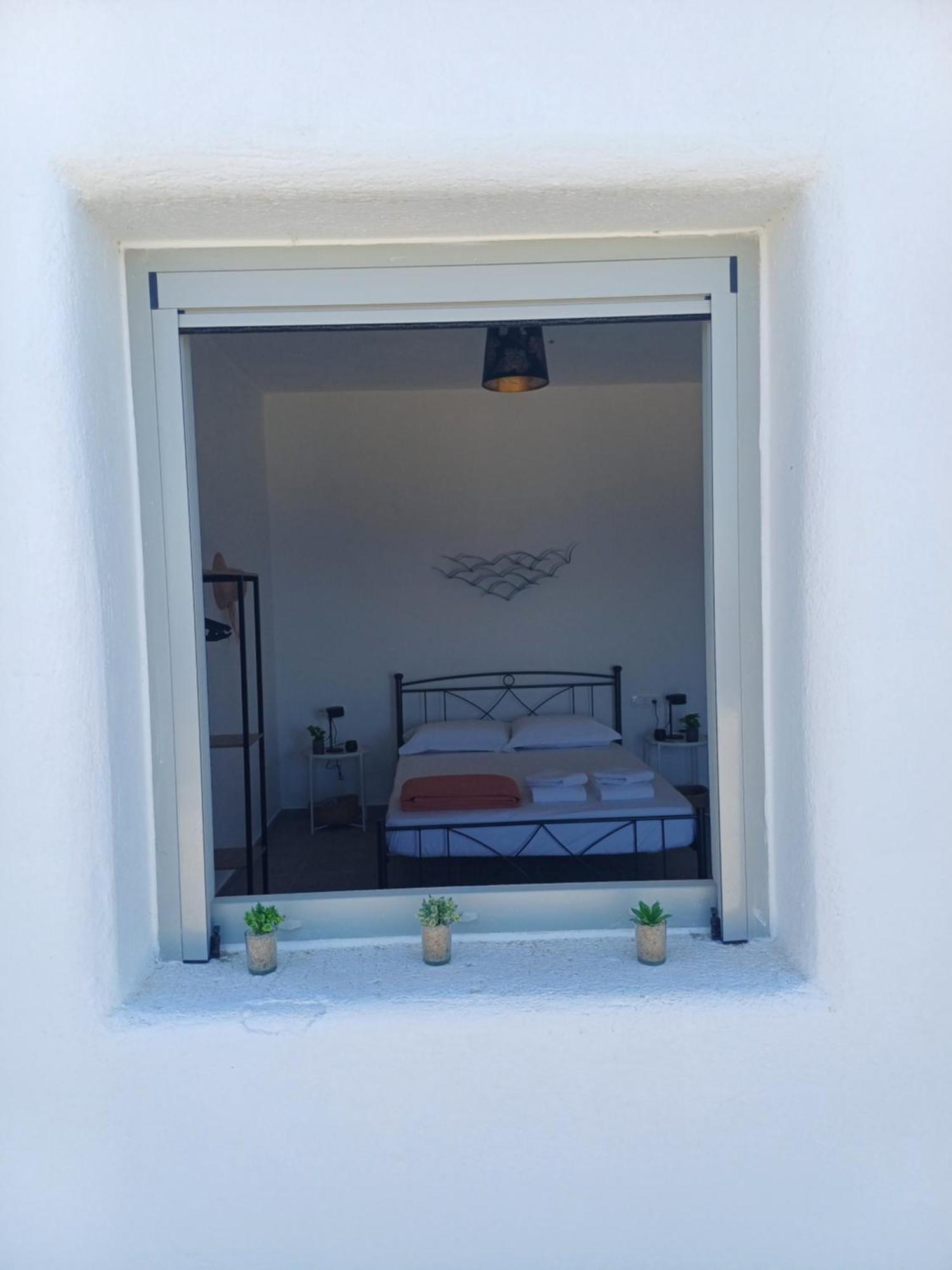 דירות אויה 'Nektarios' Cycladic House With Sunrise And Sea View!! מראה חיצוני תמונה