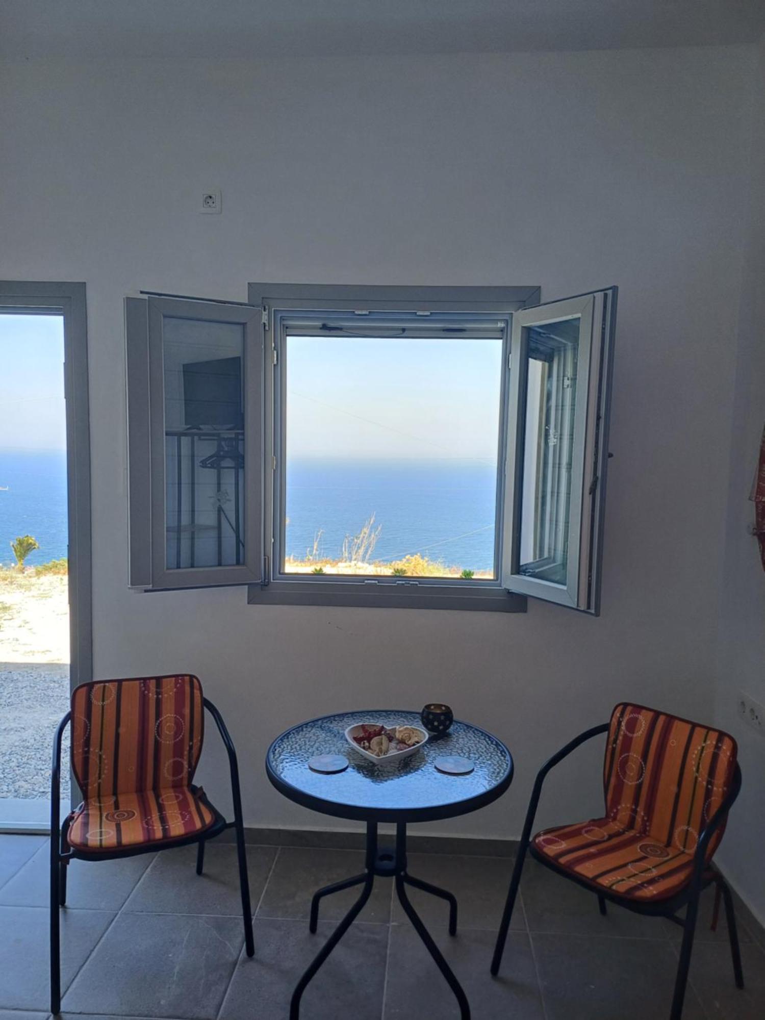 דירות אויה 'Nektarios' Cycladic House With Sunrise And Sea View!! מראה חיצוני תמונה